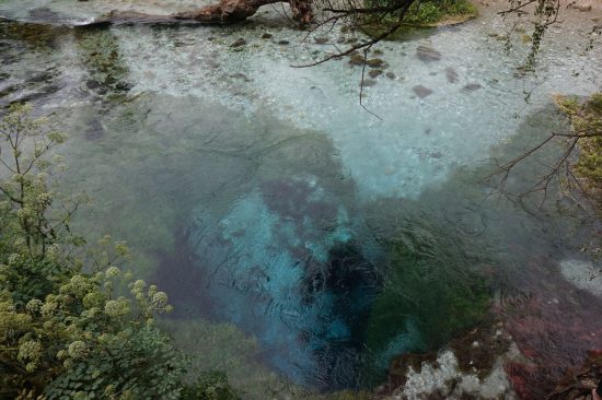 Syri i Kalter von oben fotografiert